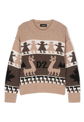 Dsquared2 Kids Top Maglia a maniche lunghe - Toni neutri