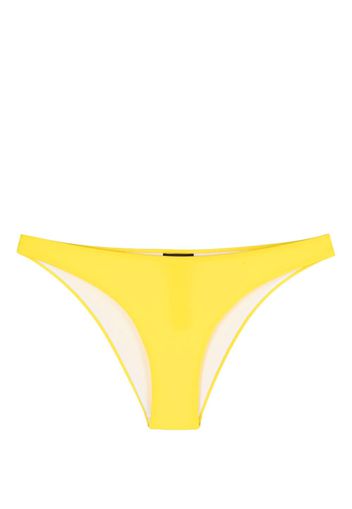Dsquared2 logo-print bikini bottoms - Giallo