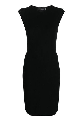 Dsquared2 open-back sleeveless minidress - Nero