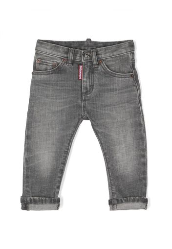 Dsquared2 Kids Jeans con applicazione - Grigio