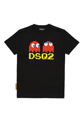 Dsquared2 Kids T-shirt con stampa grafica - Nero