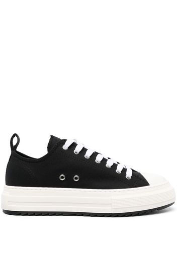 Dsquared2 logo-patch low-top sneakers - Nero