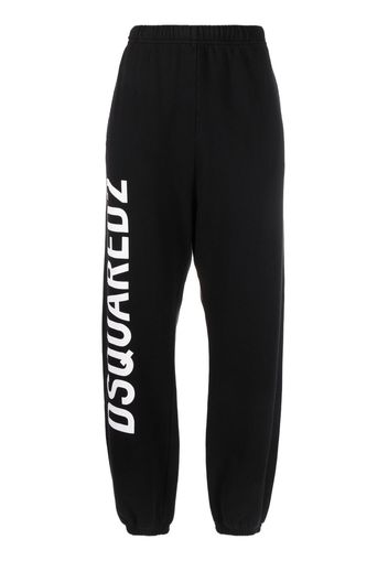 Dsquared2 Pantaloni sportivi con stampa - Nero