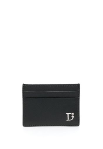 Dsquared2 logo-plaque leather wallet - Nero