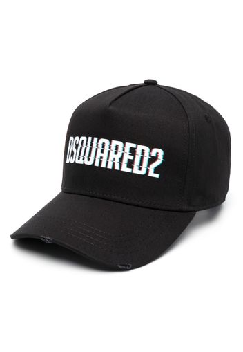 Dsquared2 logo-print baseball cap - Nero