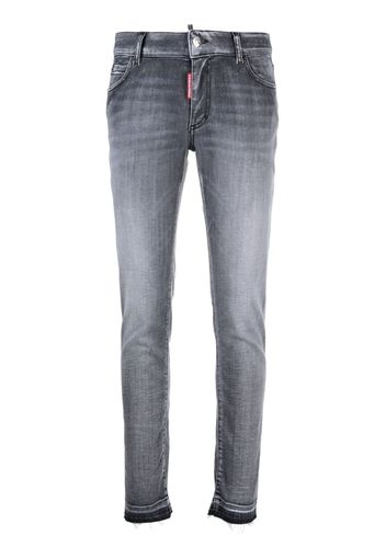 Dsquared2 mid-rise faded skinny jeans - Grigio