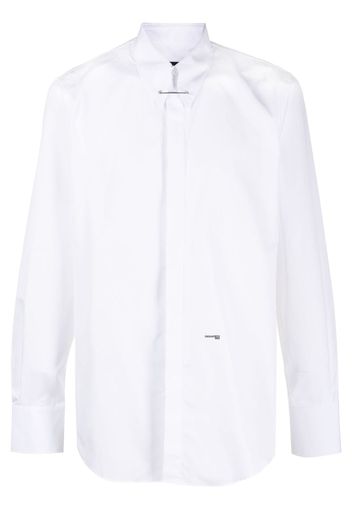 Dsquared2 logo-print cotton shirt - Bianco