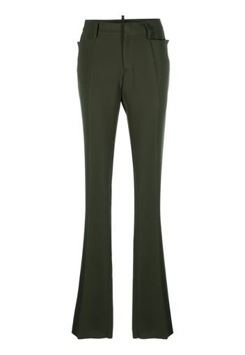 Dsquared2 pressed-crease trousers - Verde