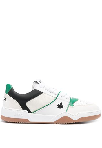 Dsquared2 logo-patch low-top sneakers - Bianco