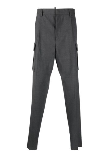 Dsquared2 drop-crotch cargo trousers - Grigio