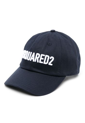 Dsquared2 Cappello da baseball con ricamo - Blu