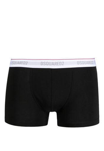 Dsquared2 logo-waistband cotton boxers - Nero