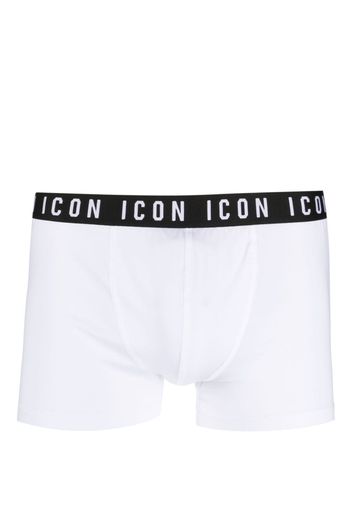 Dsquared2 logo-waistband stretch-cotton boxers - Bianco