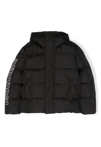 Dsquared2 Kids logo-print padded jacket - Nero