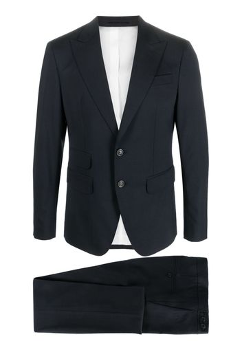 Dsquared2 single-breasted wool suit - Blu