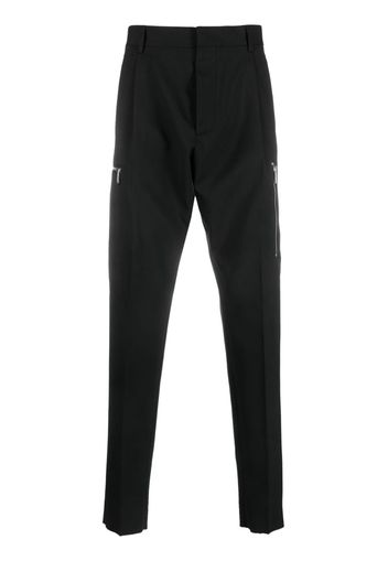 Dsquared2 zip-pocket tailored trousers - Nero