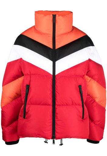 Dsquared2 feather-down padded jacket - Rosso