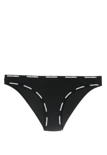 Dsquared2 logo-print stretch-cotton briefs - Nero