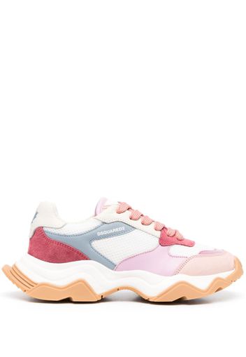 Dsquared2 Wave leather sneakers - Rosa