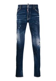 Jeans slim effetto vissuto