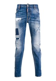 Jeans taglio straight effetto vissuto