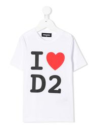 I heart D2 print T-shirt