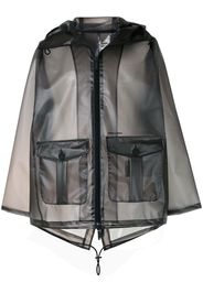 Parka semi trasparente