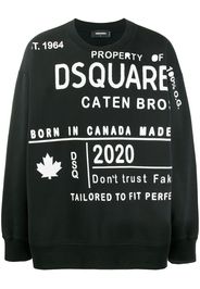 printed sweatshirt