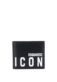 Icon logo print wallet