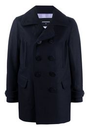 double-breasted pea coat