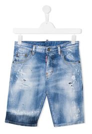 TEEN distressed denim shorts