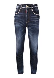Dsquared2 Jeans skinny crop - Blu
