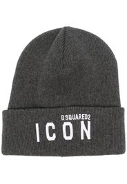 Dsquared2 Cappello a coste - Grigio
