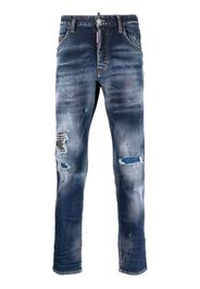 Dsquared2 Jeans con effetto vissuto - Blu