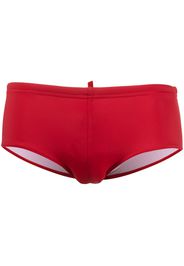 Dsquared2 Costume da bagno con stampa - Rosso