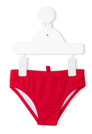 Dsquared2 Kids logo-print swim trunks - Rosso