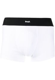 Dsquared2 logo waistband boxers - Bianco