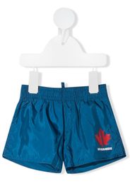 Dsquared2 Kids logo-print swim shorts - Blu