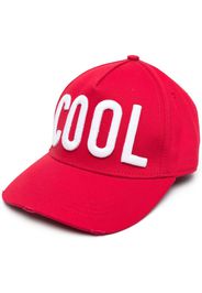 Dsquared2 Cappello da baseball con ricamo - Rosso