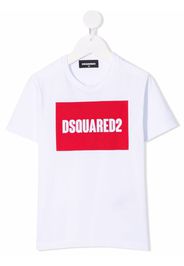 Dsquared2 Kids logo-print cotton T-shirt - Bianco