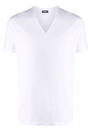 Dsquared2 T-shirt con scollo a V - Bianco