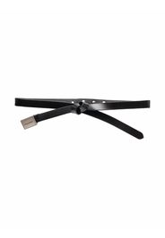 Dsquared2 Kids logo-buckle tie belt - Nero