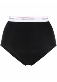 Dsquared2 logo waistband briefs - Nero