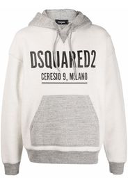 Dsquared2 logo-print hoodie - Grigio