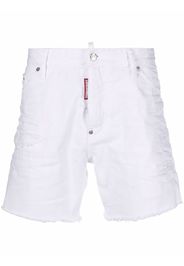 Dsquared2 Shorts denim slim - Bianco