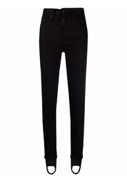 Dsquared2 high-rise stirrup jeans - Nero