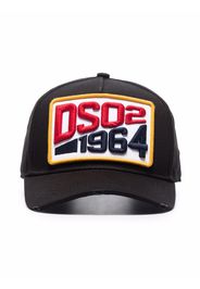 Dsquared2 Cappello da baseball con logo 1964 - Nero