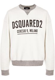 Dsquared2 Felpa con stampa - Grigio