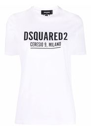 Dsquared2 logo-print T-shirt - Bianco