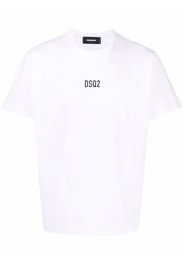 Dsquared2 logo-print cotton T-shirt - Bianco